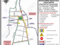 Ada Kirab Taruna Akmil di Jalan Protokol Magelang, Ini Rekayasa Lalinnya