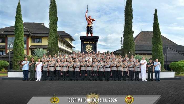 Sekolah Staf dan Pimpinan Tinggi (Sespimti) Polri Dikreg ke-35 tahun anggaran 2026