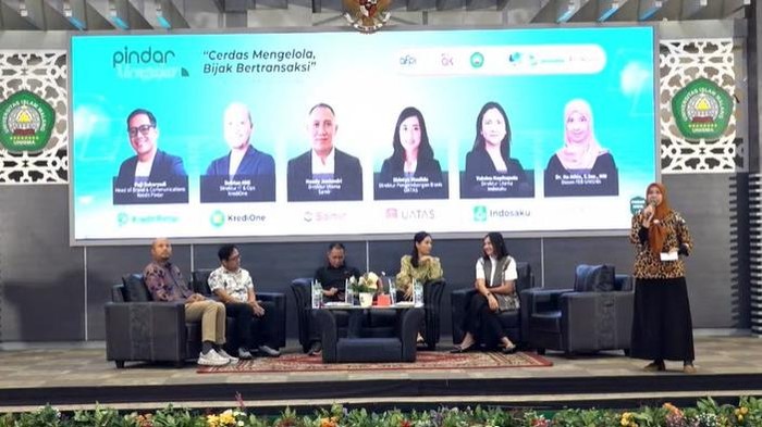 Seminar Platform Pinjol Fakultas Ekonomi dan Bisnis Unisma yang jadi sorotan di media sosial