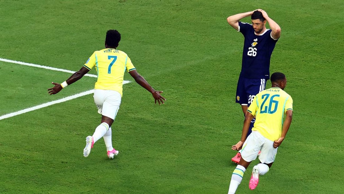 Skotlandia vs Brasil Skotlandia vs Brasil