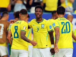 Dunia Heboh! Vini Brace dan Neymar Comeback saat Brasil Hajar Skotlandia