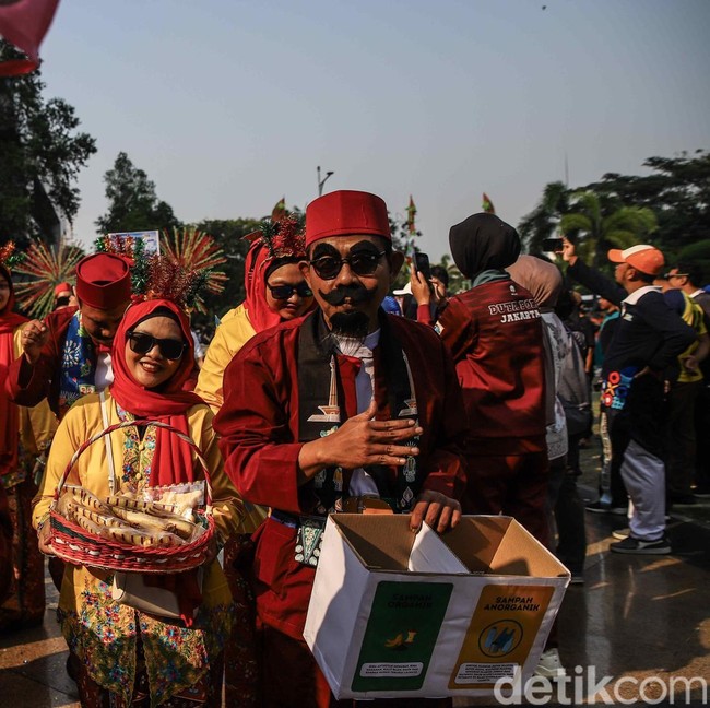 Betawi hingga LRT Berparade, Jakarta Rayakan Perjalanan Hampir Setengah Milenium