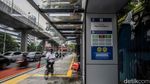 Coretan Vandalisme Dibersihkan, Halte Patra Kuningan 2 Kembali Rapi