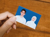 Dea Annisa dan Zaki Pamer Foto Background Biru, Kode Pernikahan Makin Dekat?