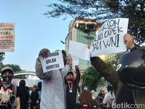 Ini 11 Tuntutan Demo di Depan Grahadi Surabaya Sore Ini