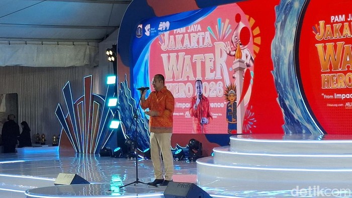 Direktur Utama PAM Jaya Arief Nasrudin (Brigitta/detikcom)
