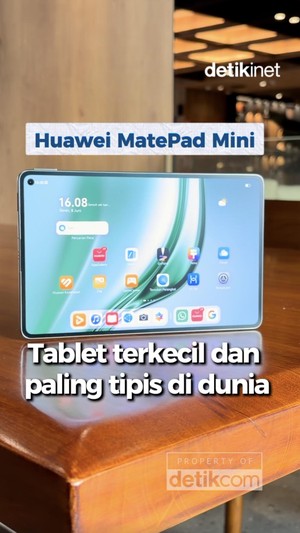 Video: Kesan Pertama Menggenggam Huawei MatePad Mini