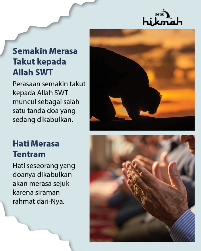 Infografis tanda doa dikabulkan