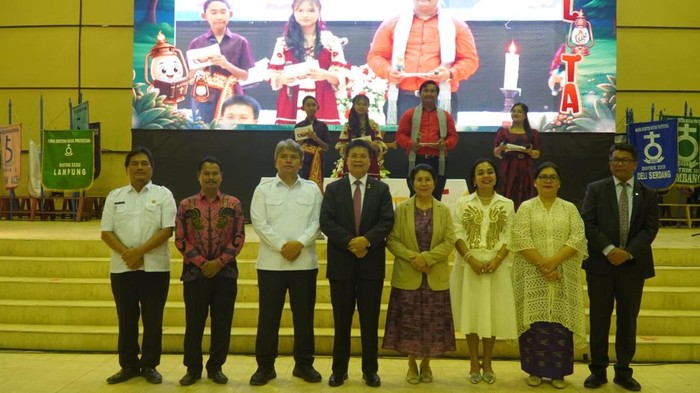 Pembukaan Jambore Nasional Anak Sekolah Minggu 2026 di Sipoholon.