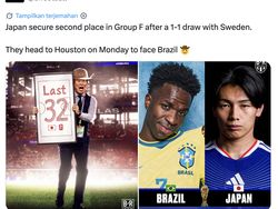 Jepang Bertemu Raksasa Brasil, Netizen Tak Sabar