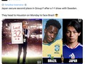 Jepang Bertemu Raksasa Brasil, Netizen Tak Sabar