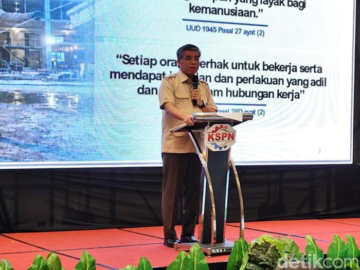 Menteri Ketenagakerjaan Yassierli.