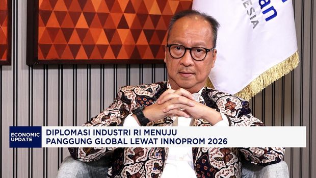 Menteri Perindustrian Agus Gumiwang dalam Economic Update 2026. (CNBC Indonesia)