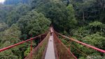 Menyusuri Jembatan Gantung Situ Gunung, Terpanjang se-Asia
