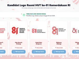 5 Desain Logo HUT ke-81 RI, Mana Favorit Pembaca detikcom? Ini Hasilnya
