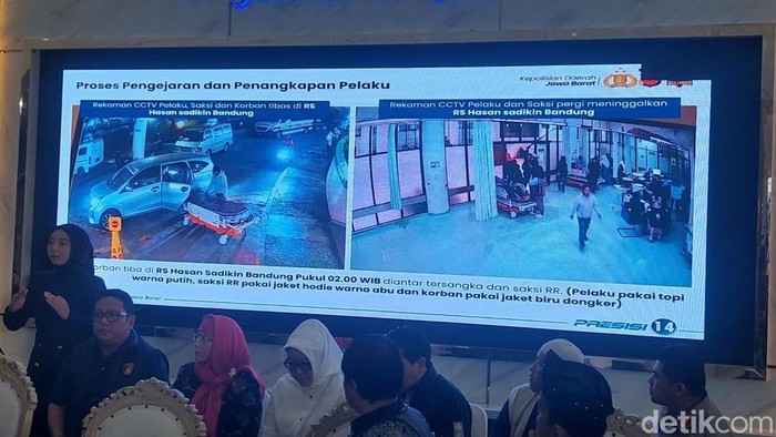 Rekaman CCTV RSHS saat antar YTR