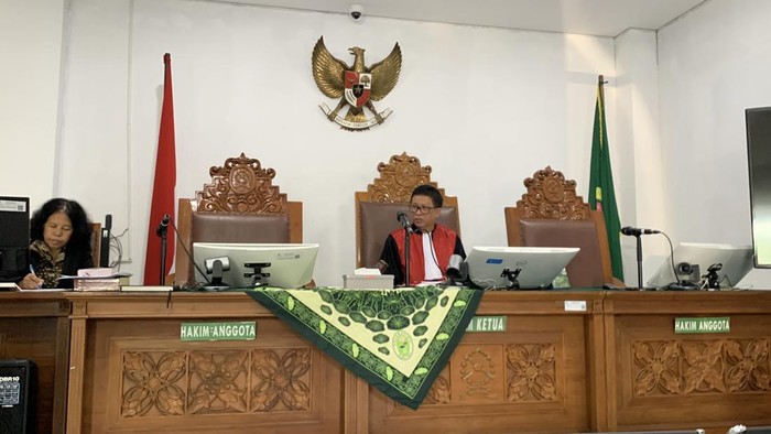 Sidang praperadilan kasus PT JN (Taufiq/detikcom)