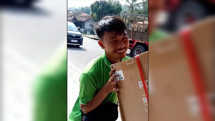 Tangkapan layar video viral
