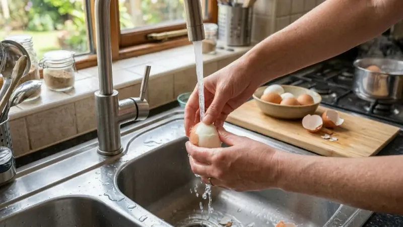 Trik Kupas Telur Rebus Tanpa Bikin Putihnya Terkelupas Trik Kupas Telur Rebus Tanpa Bikin Putihnya Terkelupas