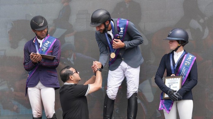 AEF/MANTENA Cup Jakarta 2026 FEI CSI1 International Jumping Competition* telah bergulir. Ajang ini berlangsung di Equinara Horse Sports, Jakarta International Equestrian Park Pulomas (JIEPP), Sabtu (27/6).