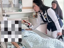 Dewi Intan Malenka Jenguk Korban Penyekapan Taufik Hidayat