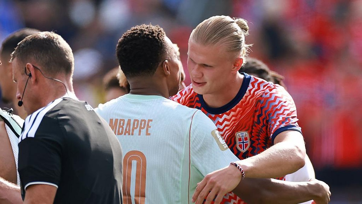 Haaland, Mbappe