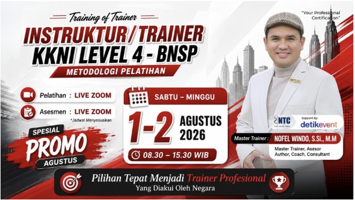 Instruktur / Trauner KKNI Level 4
