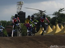 Atlet BMX Tercepat Asia Jajal Sirkuit Muncar Banyuwangi