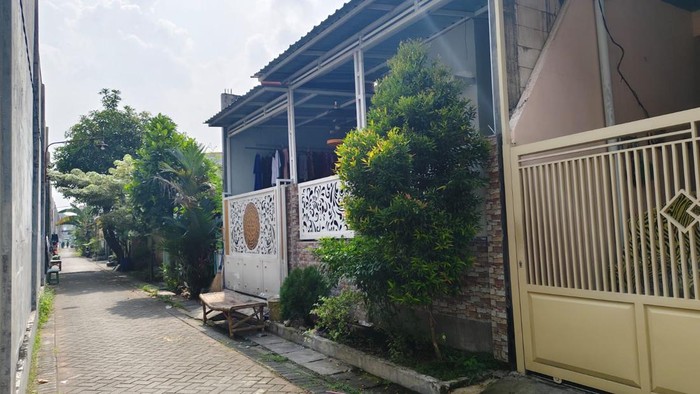 Lahan lansia di Surabaya yang diduga diserobot.
