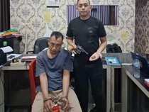 Mandor Perusahaan di OKU Timur Ditangkap Polisi karena Simpan Senpi-Amunisi