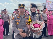 Pasangan Polisi Ini dapat Tugas Baru di Kalimantan Selatan, Berikut Sosoknya