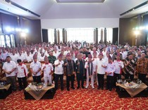 12.865 Pengurus ABPEDNAS Sumsel Dilantik, BPD Diminta Awasi Dana Desa-MBG