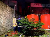 Kebakaran Landa Pesantren Al-Falah Dago, Masjid-Asrama Hangus