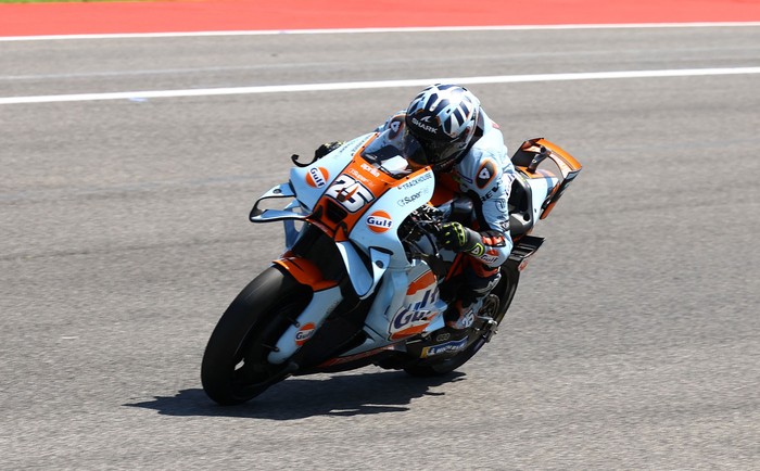 MotoGP - Italian Grand Prix - Mugello Circuit, Scarperia e San Piero, Italy - May 30, 2026 Trackhouse MotoGP Teams Raul Fernandez in action during the sprint race REUTERS/Ciro De Luca