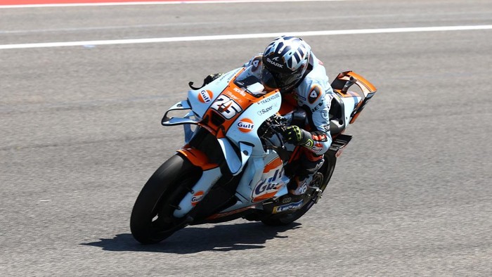 MotoGP - Italian Grand Prix - Mugello Circuit, Scarperia e San Piero, Italy - May 30, 2026 Trackhouse MotoGP Teams Raul Fernandez in action during the sprint race REUTERS/Ciro De Luca