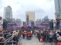 Video: Skarbu-Eshine Ramaikan Perayaan HUT ke-499 Jakarta di Bundaran HI