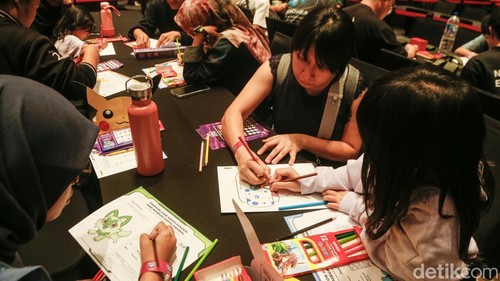 Master Ball League di Nusantara International Convention Exhibition (NICE) PIK 2, Kabupaten Tangerang, Sabtu (27/6/2026), tidak hanya menghadirkan pertandingan Pokémon Trading Card Game (TCG), tetapi juga berbagai aktivitas hiburan bagi pengunjung.