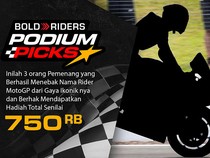 Terjawab Sudah! Ini Dia Pemenang Kuis Tebak Rider MotoGP dari Bold Riders