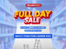 Tangga Multifungsi Banting Harga di Transmart Full Day Sale Besok!