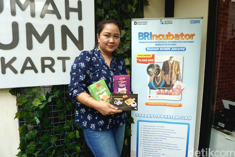 Usaha Camilan Egg Roll Sehat Malika Tembus Pasar Ritel hingga Apotek
