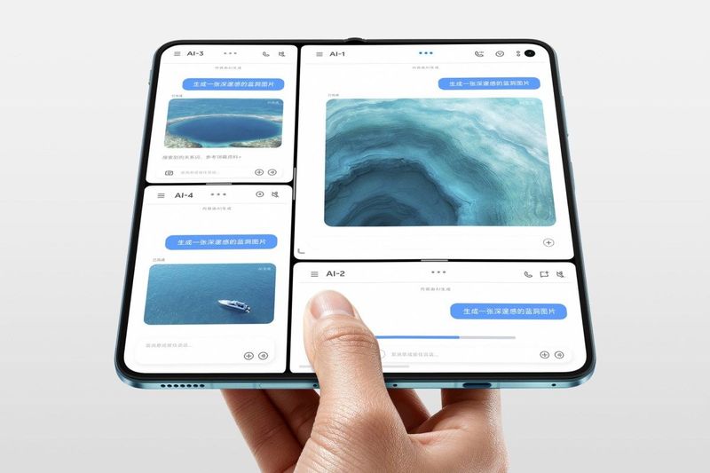 Vivo X Fold6 Vivo X Fold6 resmi diperkenalkan dengan layar lipat LTPO AMOLED 120Hz, kamera Zeiss 200 MP, chipset Dimensity 9500 Super Edition, serta baterai 7.000 mAh.
