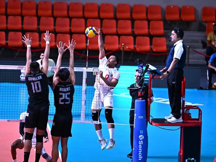timnas voli putra Indonesia ke semifinal AVC Cup 2026