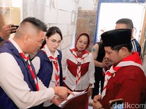 Momen Arumi Bachsin Dalam Kegiatan Pramuka Jatim
