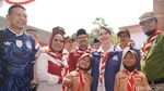 Momen Arumi Bachsin Dalam Kegiatan Pramuka Jatim