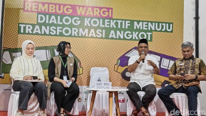 Acara diskusi yang gagal dihadiri Wali Kota Bandung Muhammad Farhan.