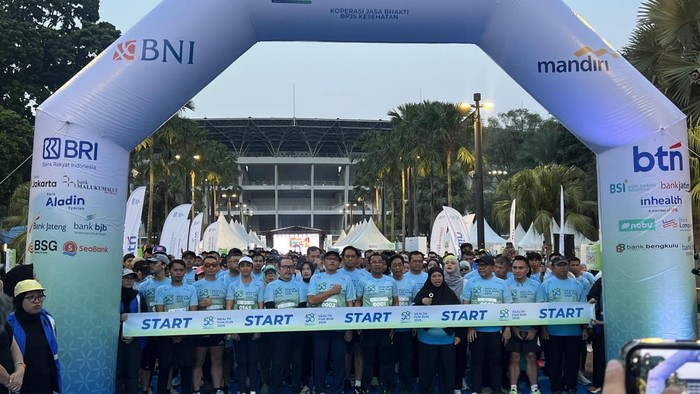 BPJS Kesehatan Gelar Fun Run Rayakan Ultah Ke-58, Dihadiri Raffi Ahmad