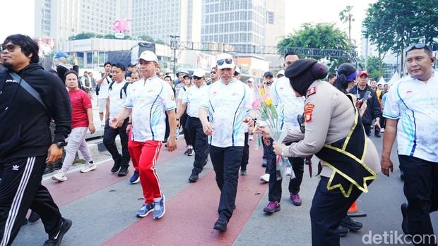 Kapolri Jenderal Listyo Sigit Prabowo bersama Panglima TNI Jenderal Agus Subiyanto. (dok. ist)