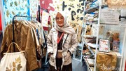Kisah Penyintas Kanker Ekspor Kain Botanical Print ke Prancis-Brazil