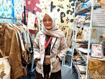 Kisah Penyintas Kanker Ekspor Kain Botanical Print ke Prancis-Brazil