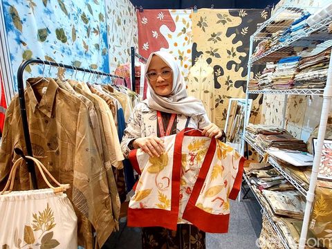 Kisah Penyintas Kanker Ekspor Kain Botanical Print ke Prancis-Brazil